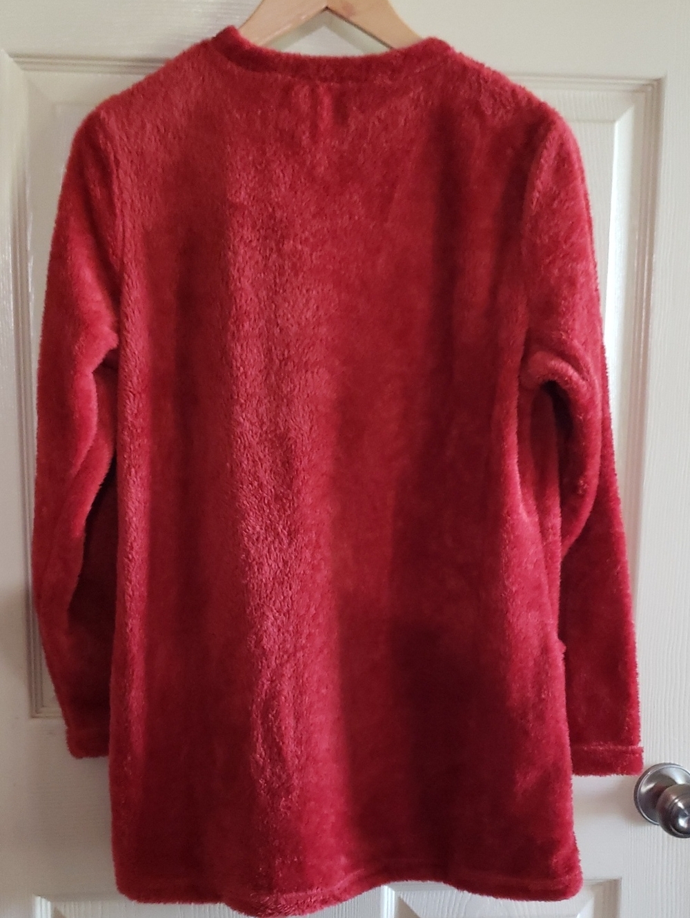 Fleece Cozy Plush Teddybear Pockets Long-Sleeve Fuzzy Pullover Tops 6PC Bundle - Picture 9 of 14